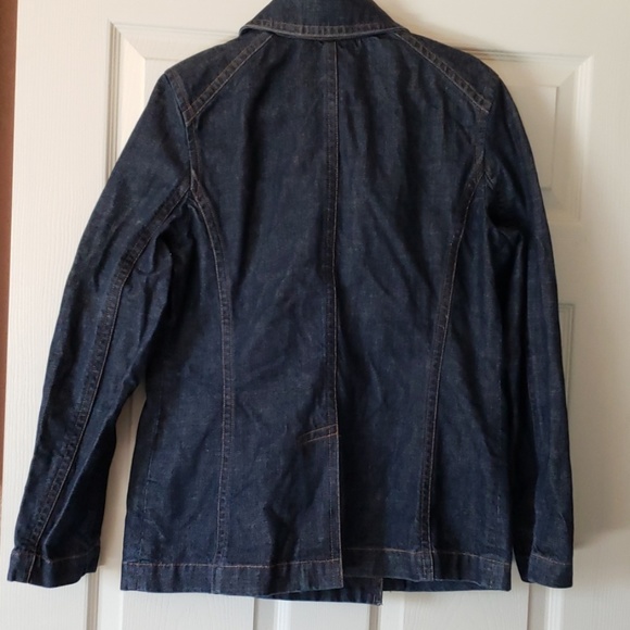 GAP women denim blue jean jacket Medium - Picture 8 of 8